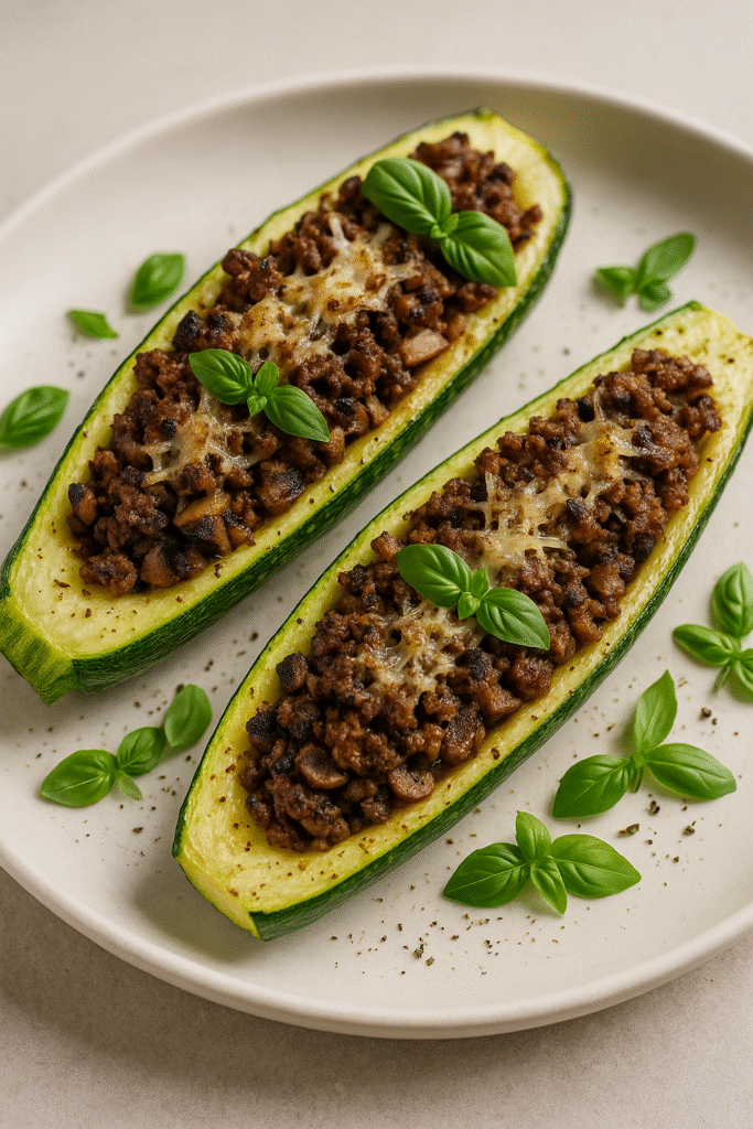 Hakkliha täidisega suvikõrvits