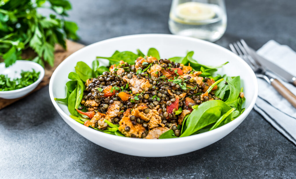 Läätse-kana panniroog