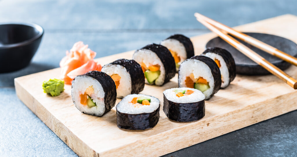Sushi maki rullid