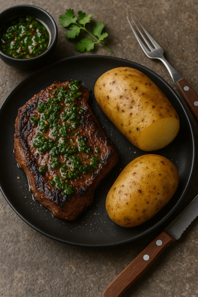 Lõuna-Ameerika grill steik