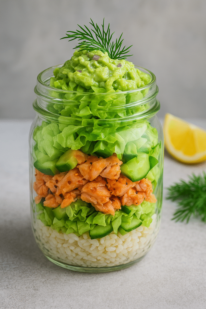 Terav lõhesalat avokaadoga