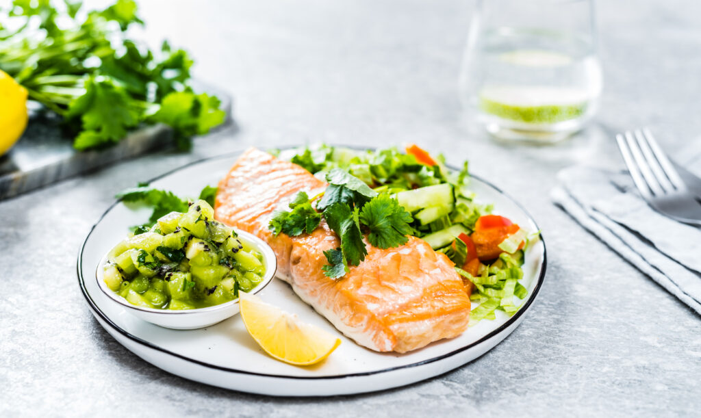 Ahjulõhe kiivisalsaga