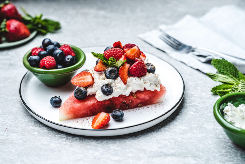 Arbuusipitsa kohupiimaga