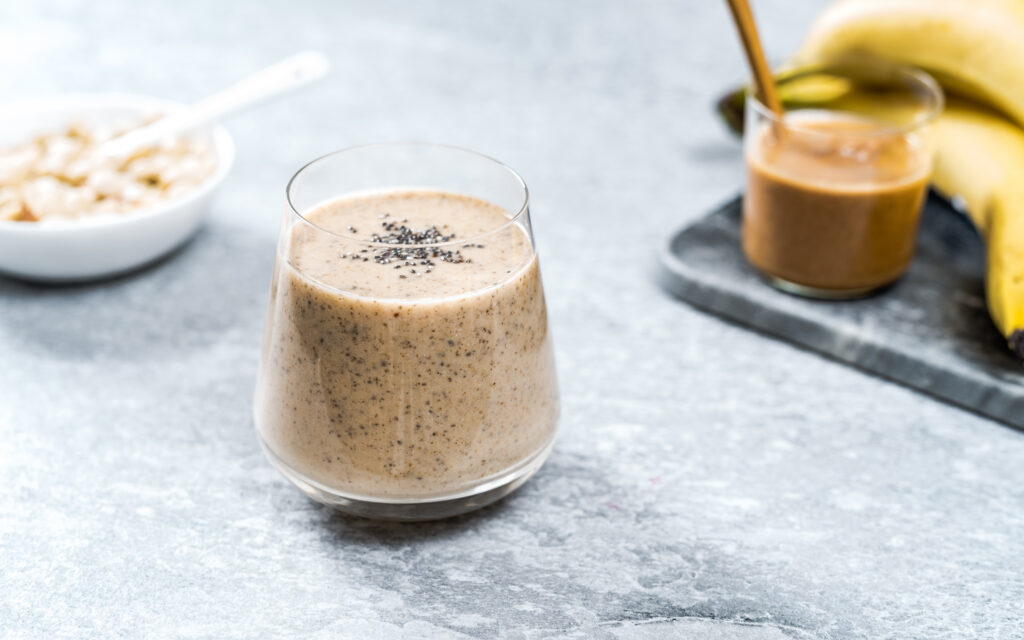 Banaani-pähklivõi smuuti