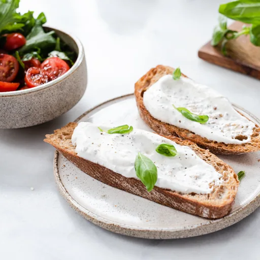 Bruschettad kreemja kattega