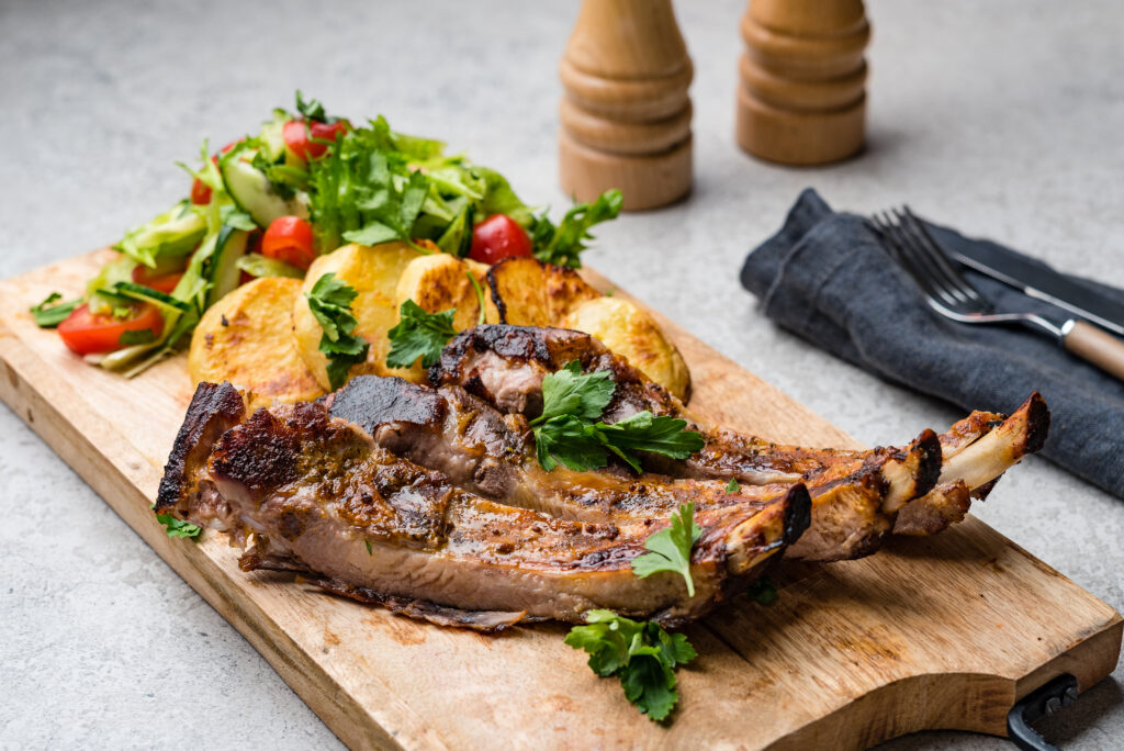 Grillribi ahjukartuliga