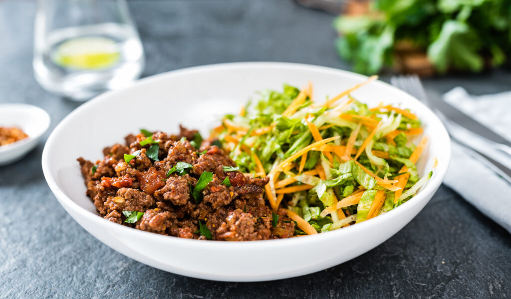 Hakkliha vürtsikas tomatikastmes