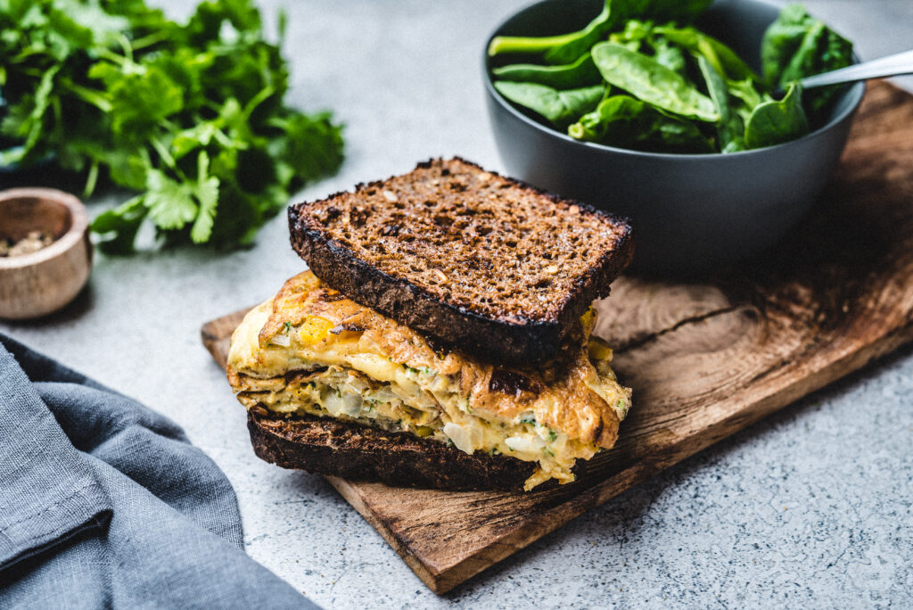 Indiapärane omletivõileib