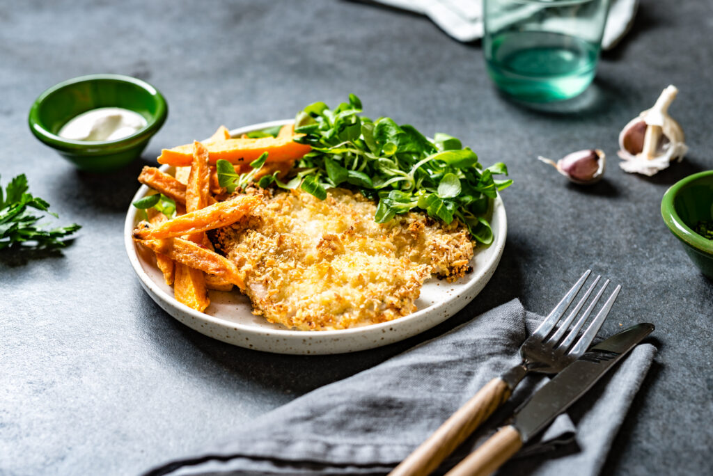 Kanašnitsel bataadifriikatega