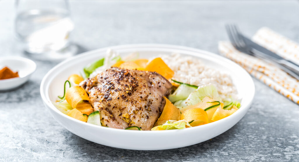 Krõbe kana ingveriga