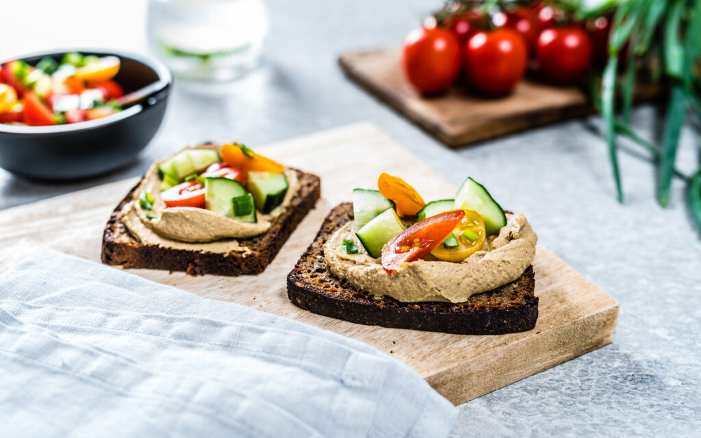 Leib maksapasteediga