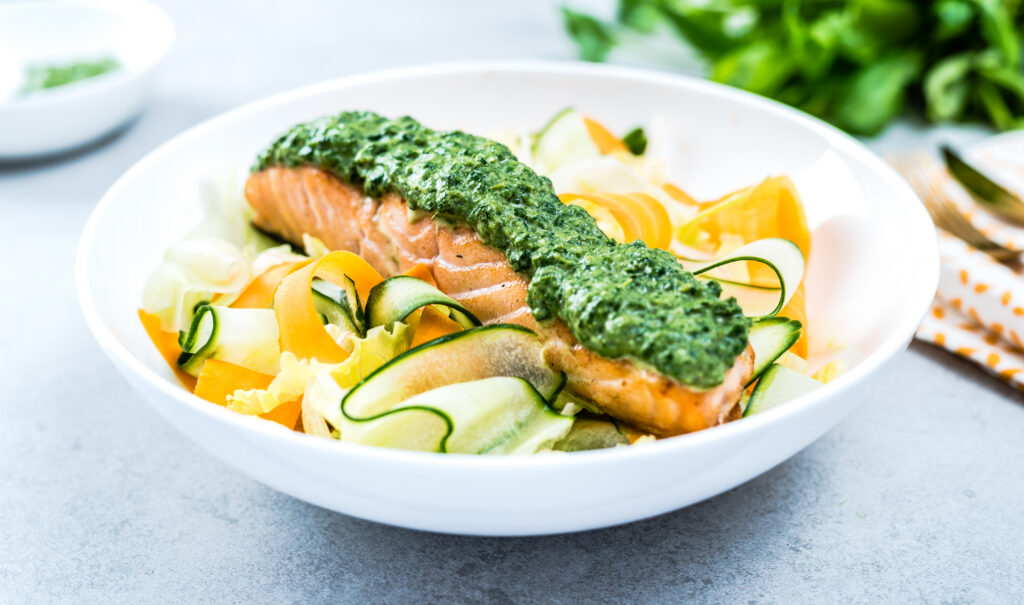 Lõhe kreemja spinatiga