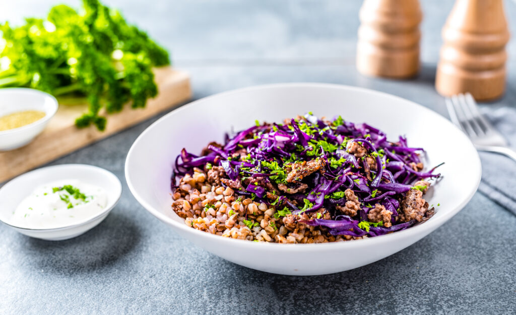 Punase kapsa hakkliha-tatraroog