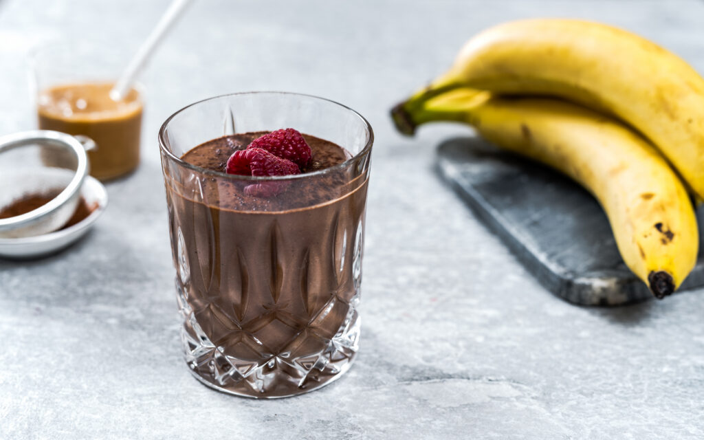 Šokolaadi-maapähklivõi smuuti