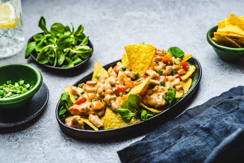 Taco-kana juustukastmes